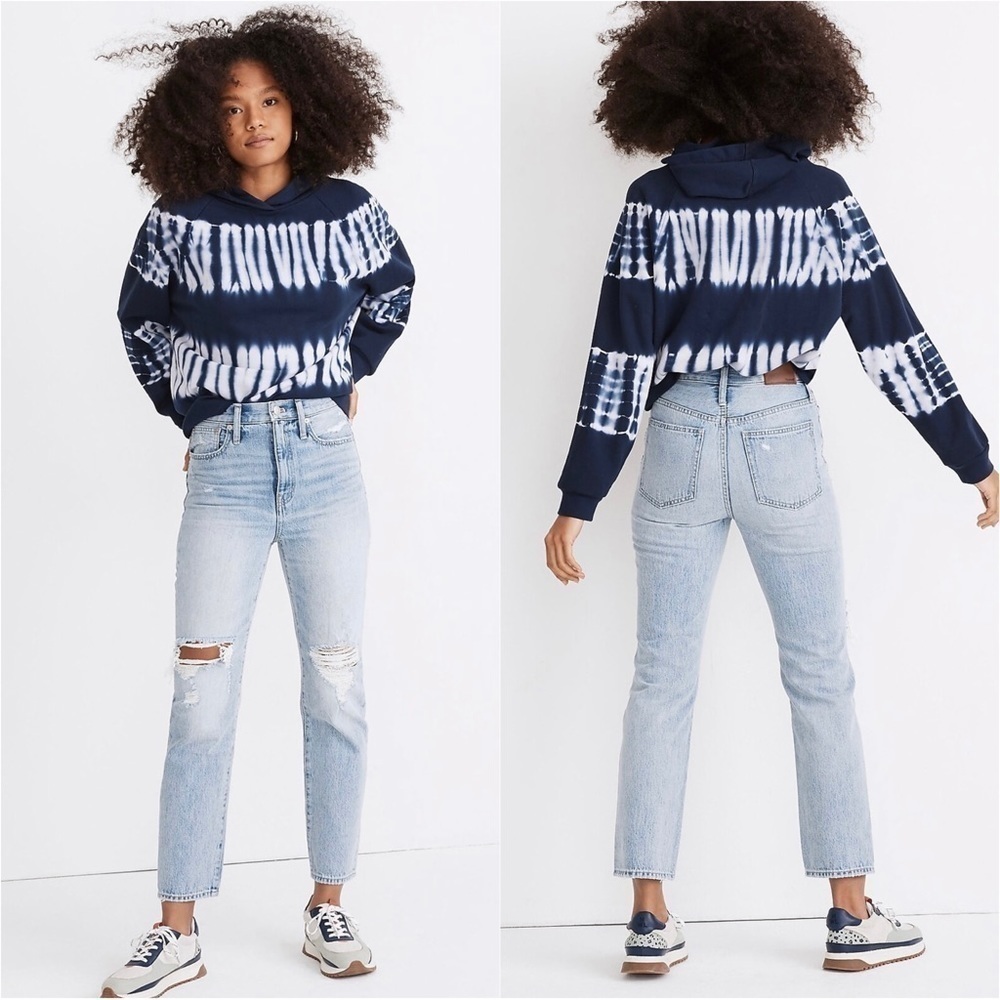 Madewell Jeans The Perfect Vintage in Calabria Wash: Ripped Edition 26